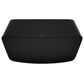 SONOS Five Wireless Speaker in Black with Victrola Stream Carbon Turntable, , large