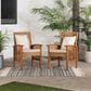 Walker Edison Midland Patio Chairs in Brown (Set of 2), , large