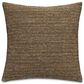 Vista Haus Heath 19" x 19" Square Throw Pillow in Toffee, , large