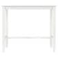Linon Home Decor Claridge Bar Height Pub Table in Bright White - Table Only, , large