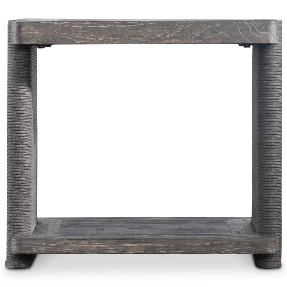 Bernhardt Andros Outdoor Side Table in Smoked Truffle and Oxford Brown, , large