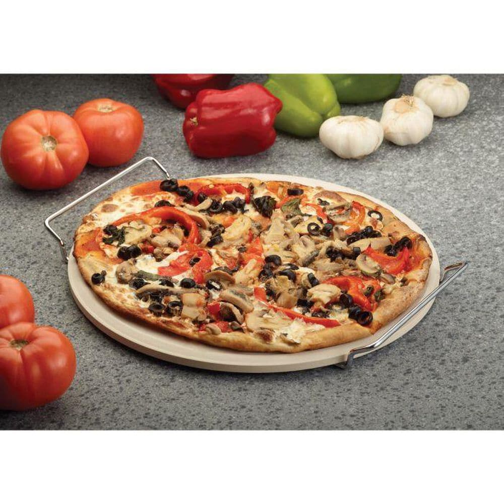 Fante"s 13" Cousin Diana"s Pizza Stone in Silver, , large