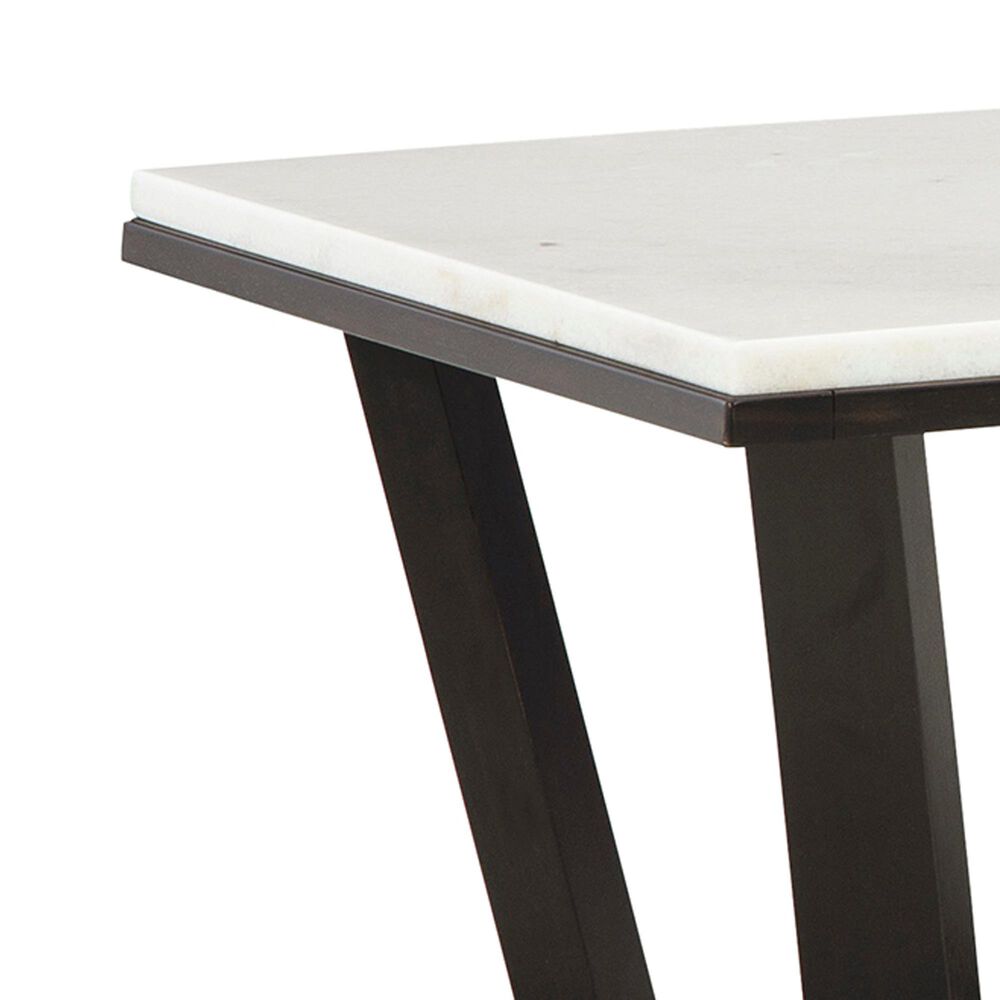 Ashley Frostead Coffee Table in White and Dark Espresso, , large