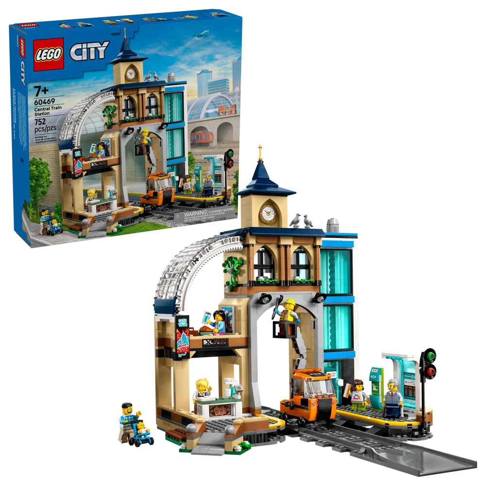 LEGO Central Train Station Building Set, , large