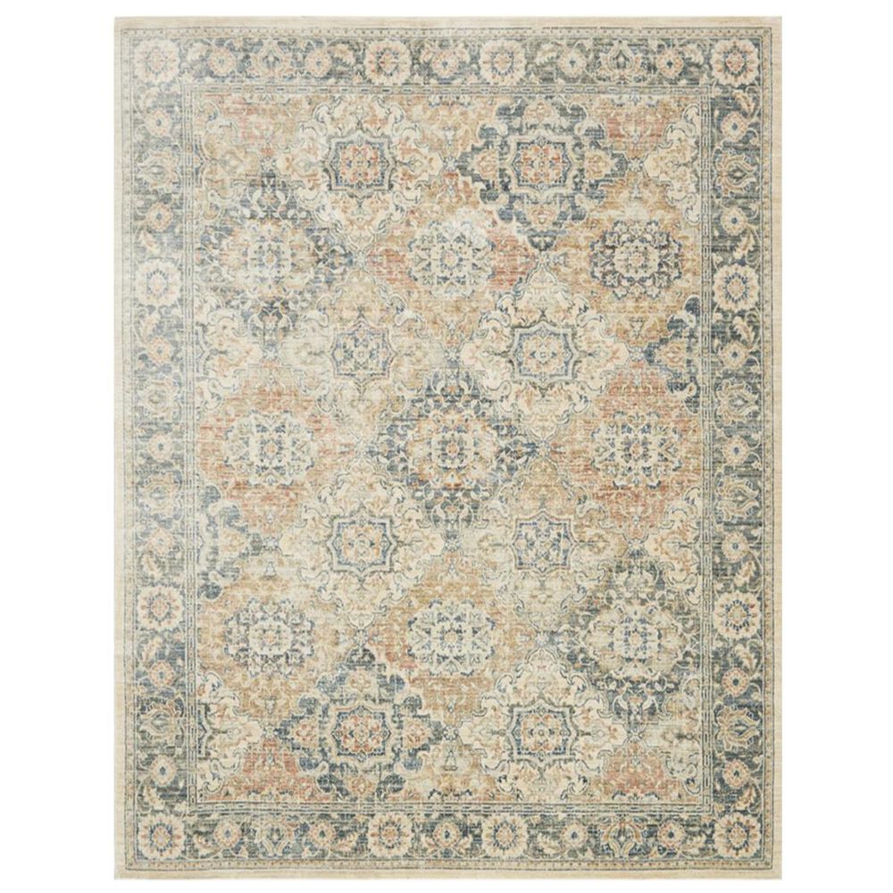 ED Ellen DeGeneres Crafted by Loloi Trousdale TX-04 2"6" x 8" Blue Runner, , large