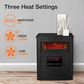 LifeSmart Infrared Electric Heater in Black, , large