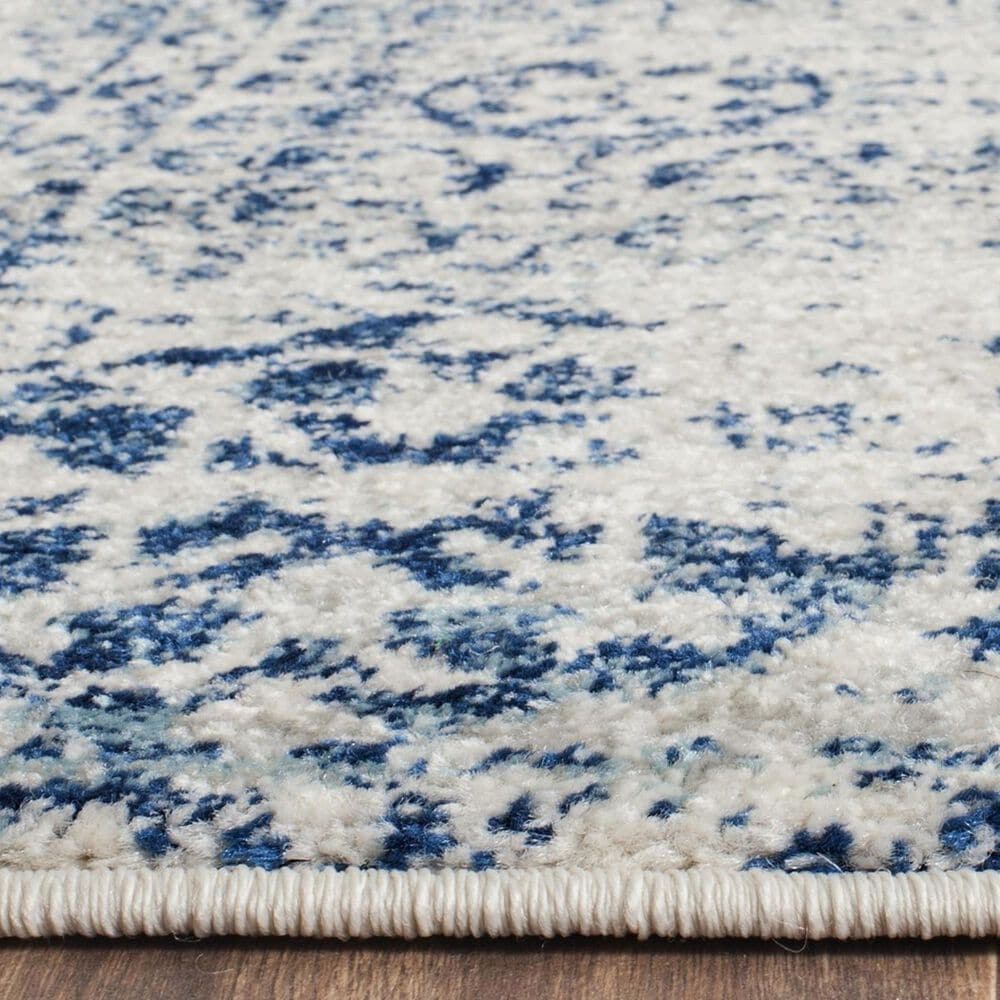 Safavieh Evoke EVK260C-5 5&#39;1&quot; x 7&#39;6&quot; Ivory/Blue Area Rug, , large