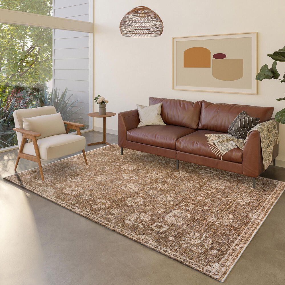 Dalyn Rug Company Yarra 7&#39;10&quot; x 10&#39; Chocolate Area Rug, , large