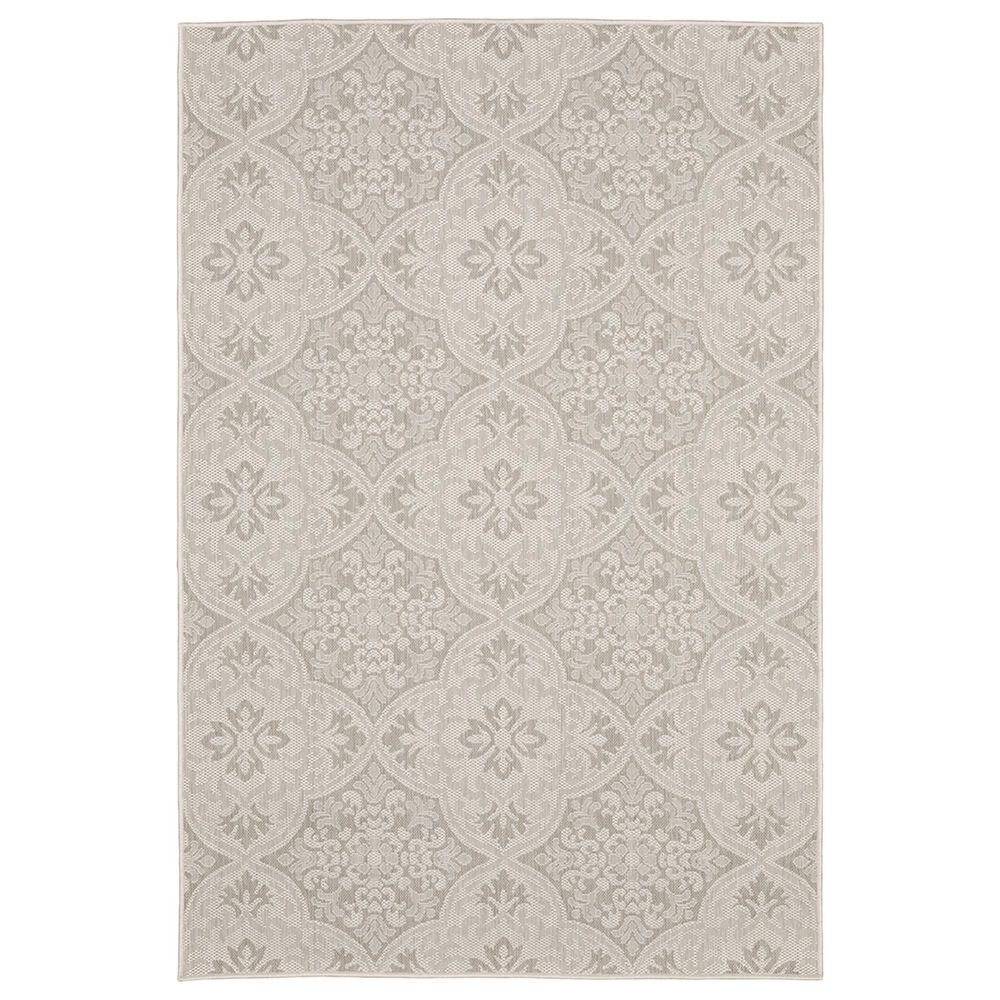 Oriental Weavers Portofino 2805W 7"10" x 10"10" Ivory Area Rug, , large