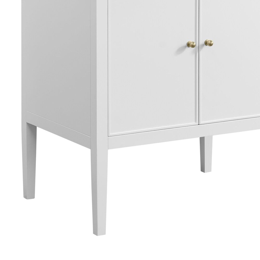 37B Heston 30" Single Bathroom Vanity in Bright White with White Composite Stone Top and Backsplash, , large