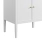 37B Heston 30" Single Bathroom Vanity in Bright White with White Composite Stone Top and Backsplash, , large