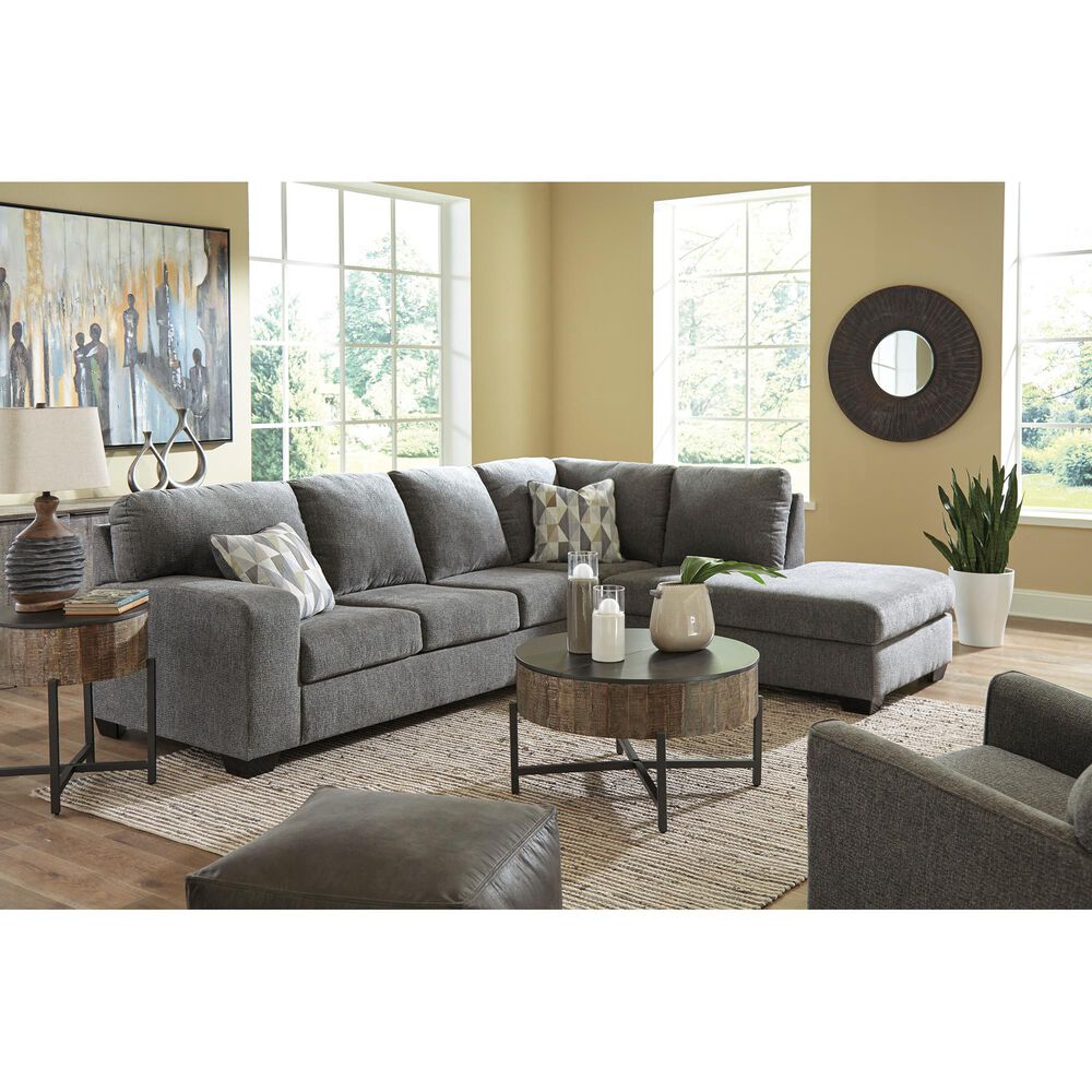 Signature Design by Ashley Dalhart Rocker Recliner in Charcoal, , large