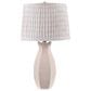 Slatehouse 26.5" Ceramic Table Lamp in Pink, , large