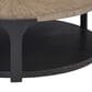 Lexington Furniture Zanzibar Kenya 1-Shelf Cocktail Table in Medium Taupe, Deep Espresso and Dark Umber, , large
