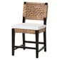 Baxton Studio Alise Side Chair in Dark Brown, , large