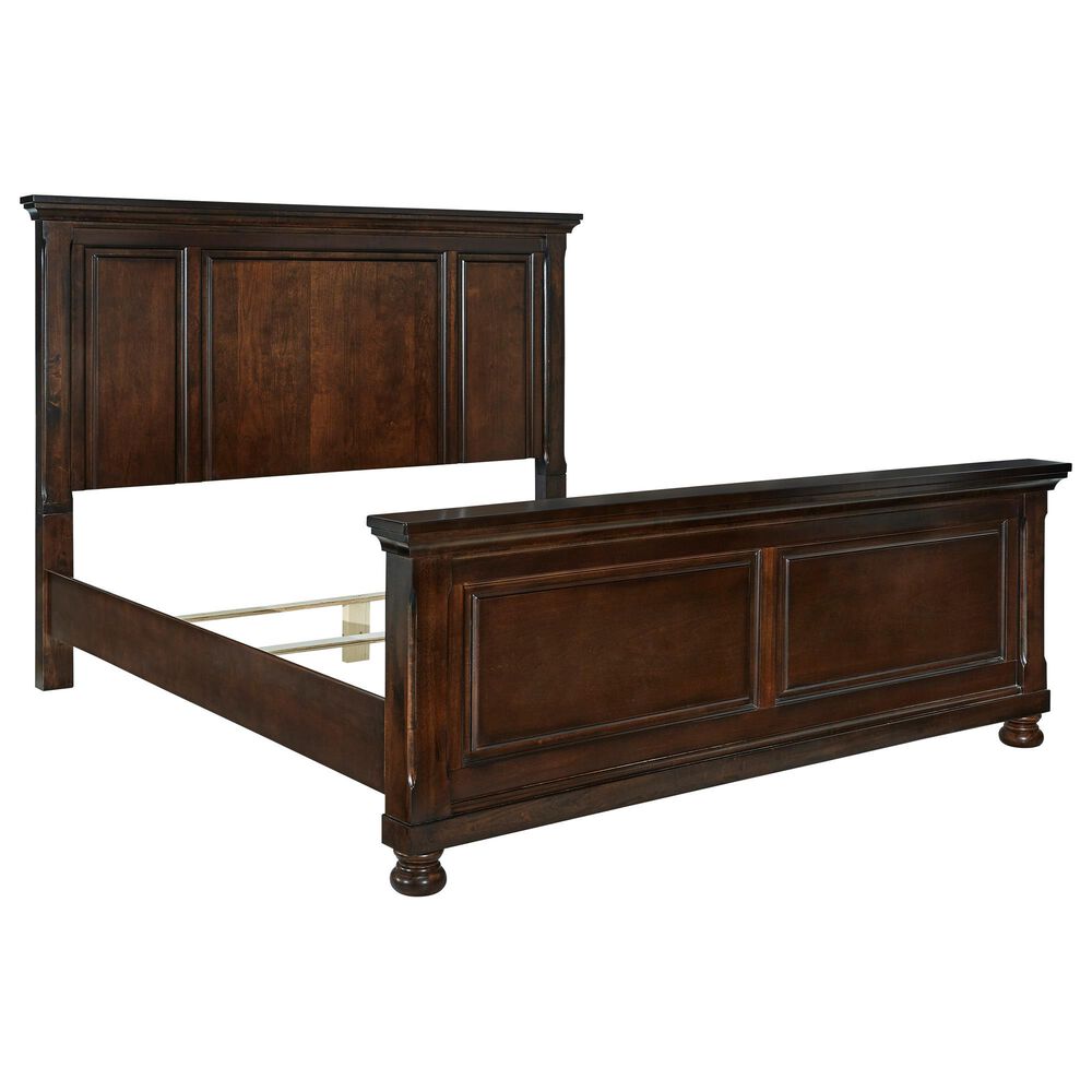 Millenium Porter King Panel Bed in Rustic Brown, , large