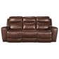 Ashley Next Move Power Reclining Sofa in Mahogany, , large
