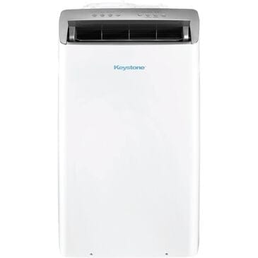 Keystone 10000 BTU Portable Air Conditioner with Remote Control in White, , large
