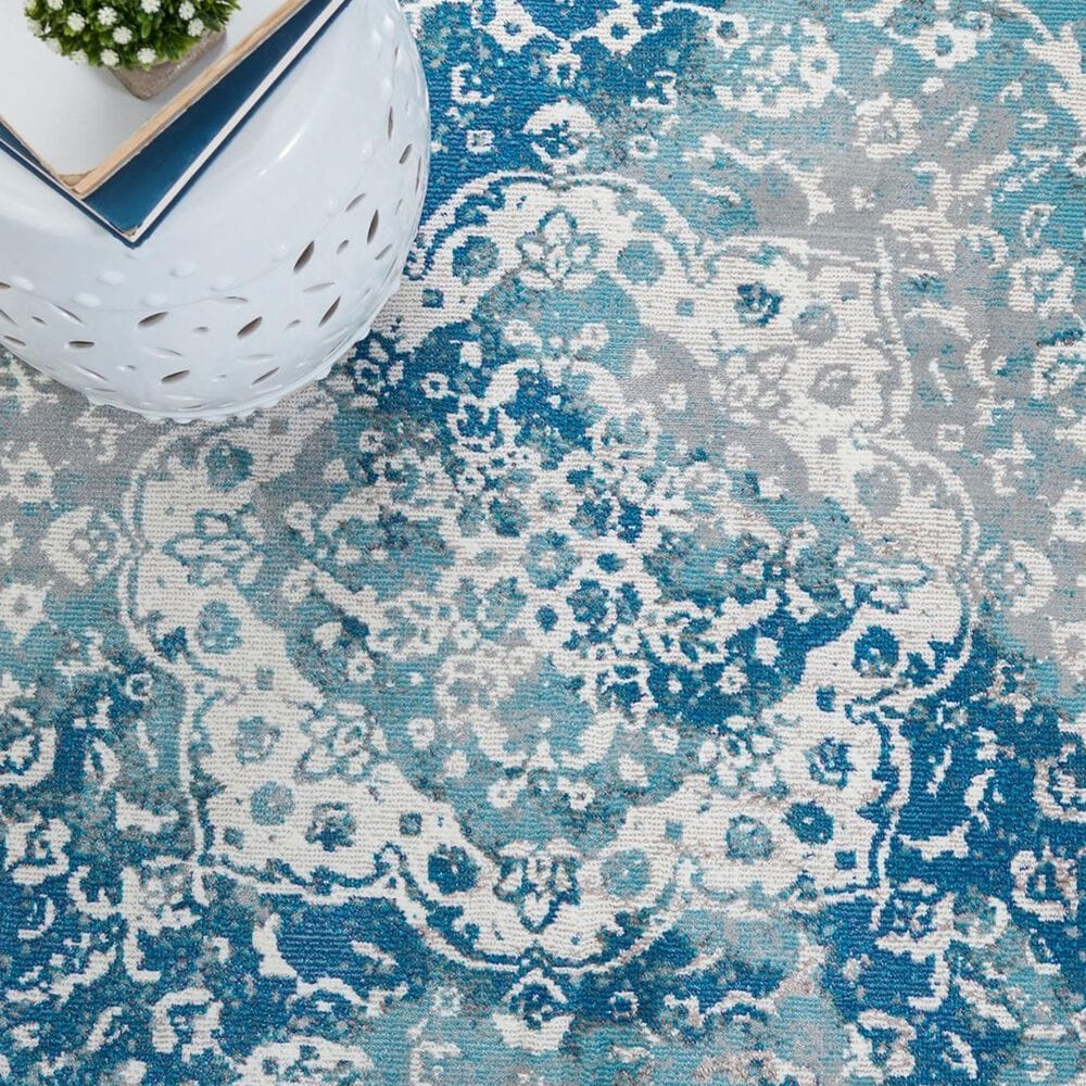 Safavieh Aria 8&#39; x 10&#39; Light Blue and Ivory Area Rug, , large