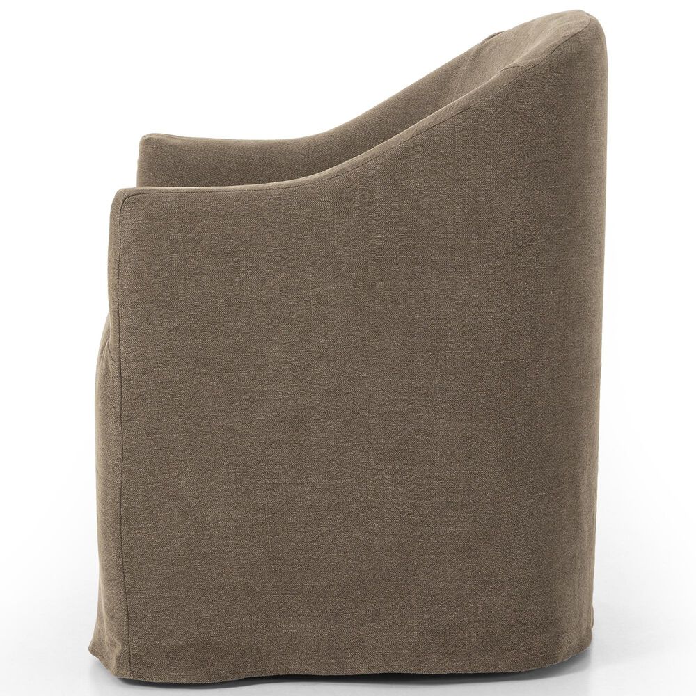 Four Hands Cove Arm Chair in Broadway Coffee, , large