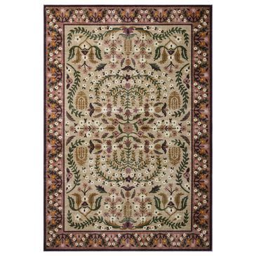 Loloi Canopy Edie Aubergine 2" x 3" Area Rug, , large