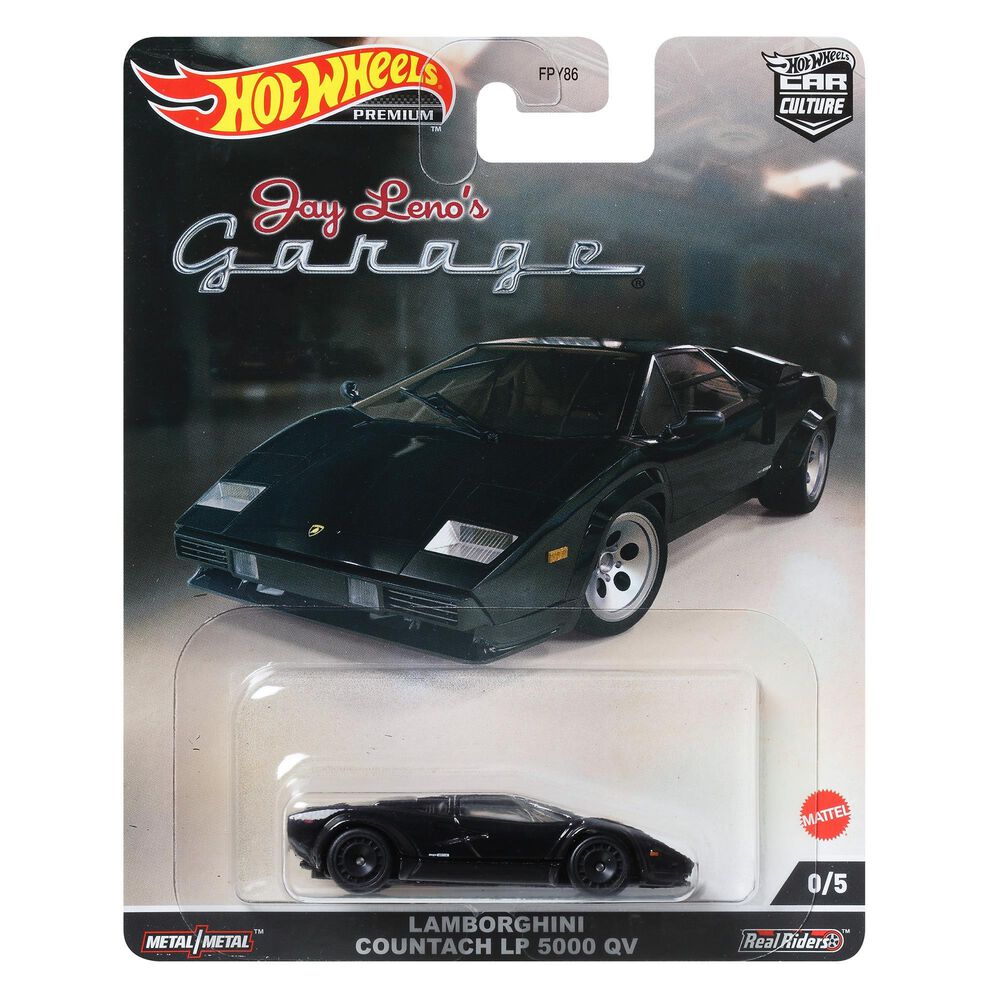 Hot Wheels Jay Lenos Garage Lamborghini Countach LP 5000 QV, , large