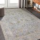 Amer Rugs Nuit Arabe NUI-134 10" x 14" Ice Blue Area Rug, , large