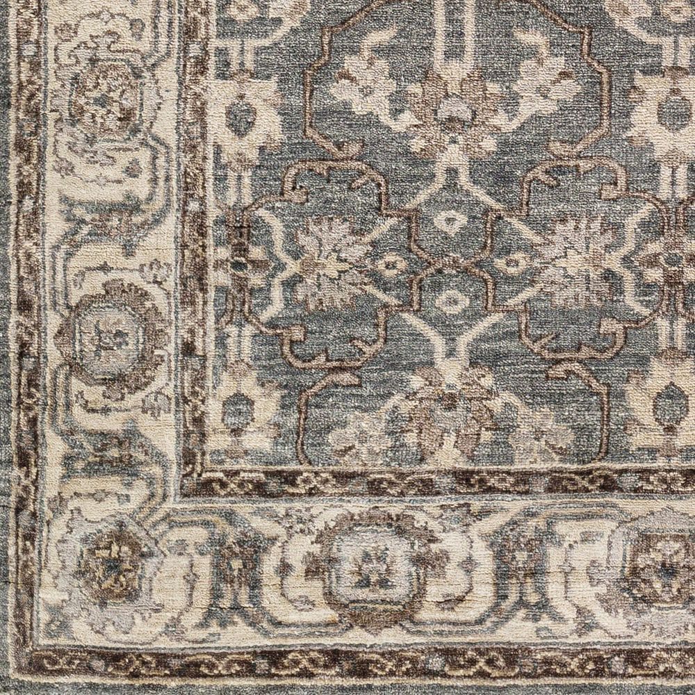 Surya Theodora 6&#39; x 9&#39; Gray, Slate and Dark Brown Area Rug, , large