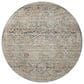 Loloi Katherine 5"3" Round Ocean and Coral Area Rug, , large
