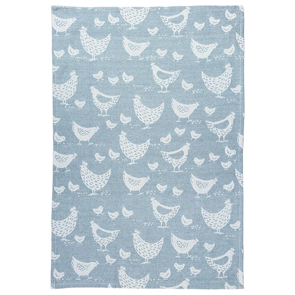 MuKitchen Jacquard Woven Towel in Hens, , large