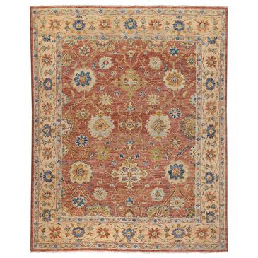 Capel Charise Ziegler 2"6" x 9" Terra Cotta Runner, , large