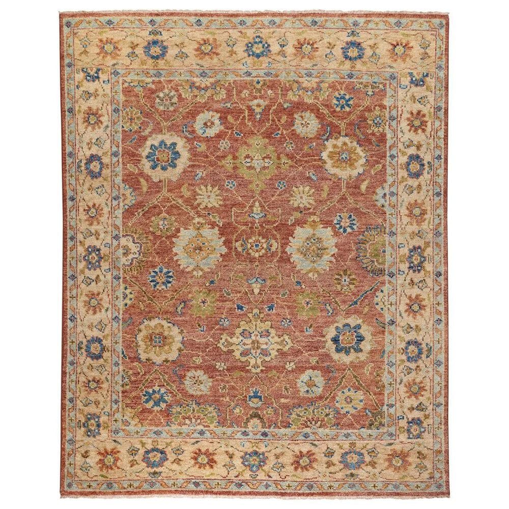 Capel Charise Ziegler 2"6" x 9" Terra Cotta Runner, , large
