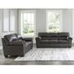 Ashley Bladen Stationary Sofa and Loveseat Set in Slate, , large