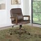 OSP Home Woodlands Office Chair in Chocolate, , large