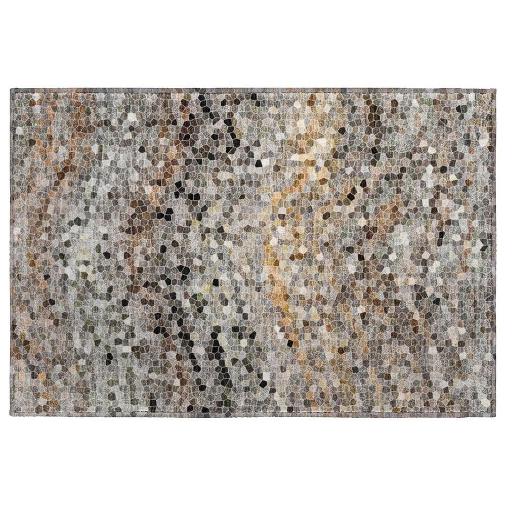 Dalyn Rug Company Lumara LM3 Pewter 2"6" x 3"10" Area Rug, , large