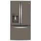 GE Appliances 22.1 Cu. Ft. Counter-Depth French-Door Refrigerator in Slate, , large