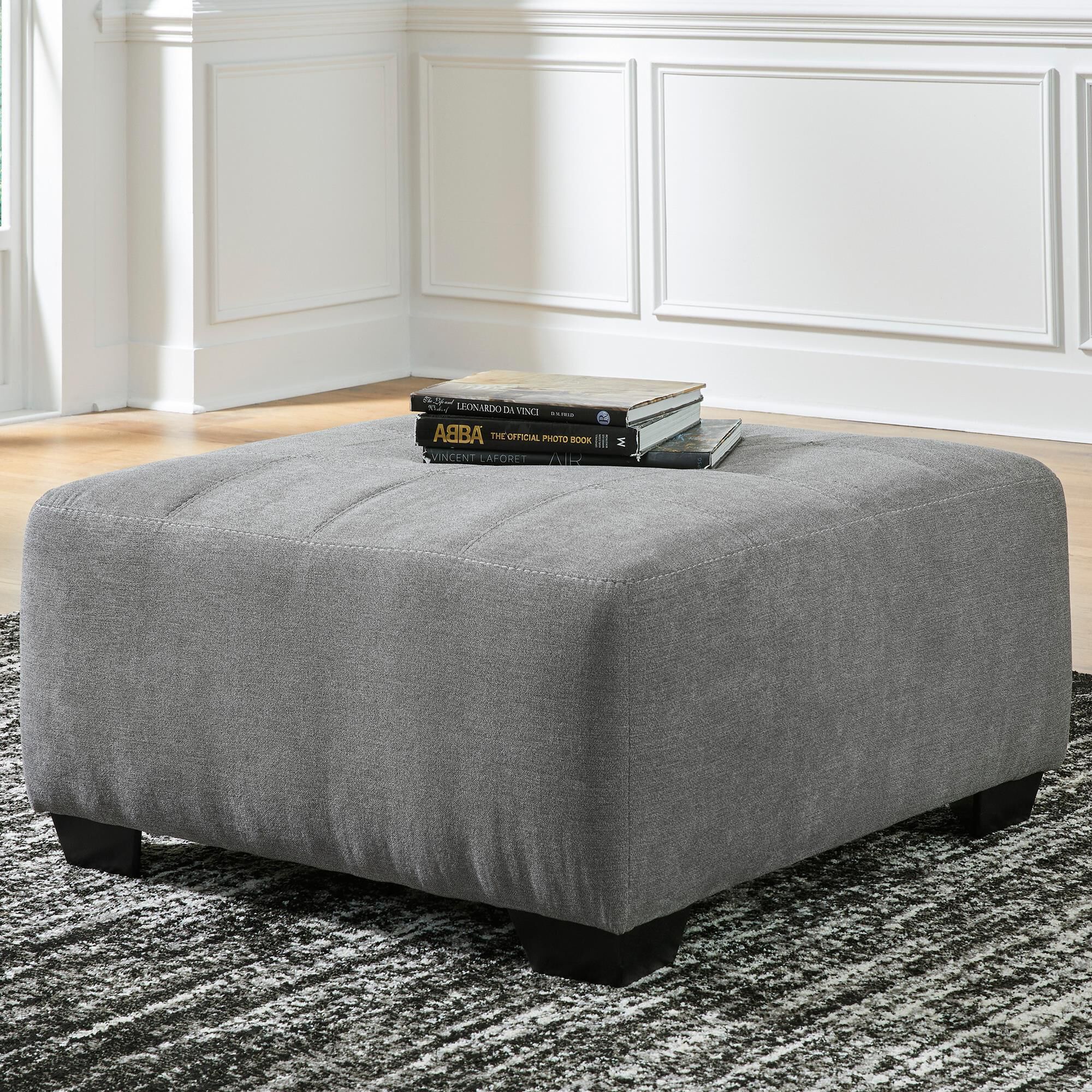 Ashley Birkdale Court Ottoman in Gray