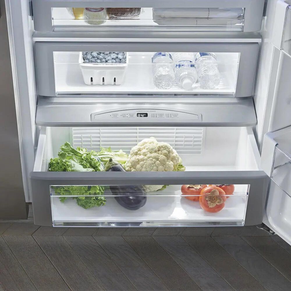 Monogram 36&quot; Smart Built-In Side by Side Refrigerator with Dispenser in Stainless Steel, , large