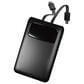 POM Gear 5,000Mah Portable Battery with Built-In Type C and Lighting Cables in Black, , large