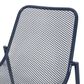 Hearth and Haven Kincaid Outdoor Stackable Mesh Chair in Navy (Set of 2), , large
