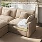 HOMLUX 107.87" Ultra-Comfort Chenille Sectional Sofa in Camel, , large