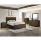 Crown Mark Nemy 6 Drawer Dresser and Mirror in Brown, , large