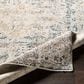 Surya Presidential Ice Blue, Blue, Dusty Sage, Saffron, Ivory, Wheat, Orange, Light Olive, Gray and Charcoal 11"6" x 15"6" Area Rug, , large