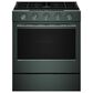 KitchenAid 2-Piece Kitchen Package with 30" Slide-In Smart Gas Range and 30" Over-the-Range Microwave Oven in Juniper, , large