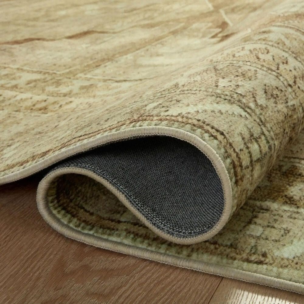 Magnolia Home Sinclair 2&#39; x 5&#39; Khaki and Tobacco Area Rug, , large