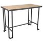 Lumisource Roman Counter Table in Brown/Grey, , large