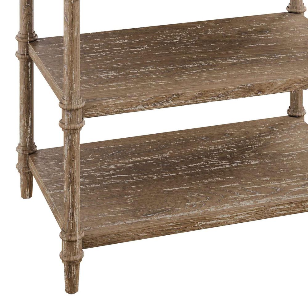 Hekman Chateaux 3- Shelf End Table in Brown, , large