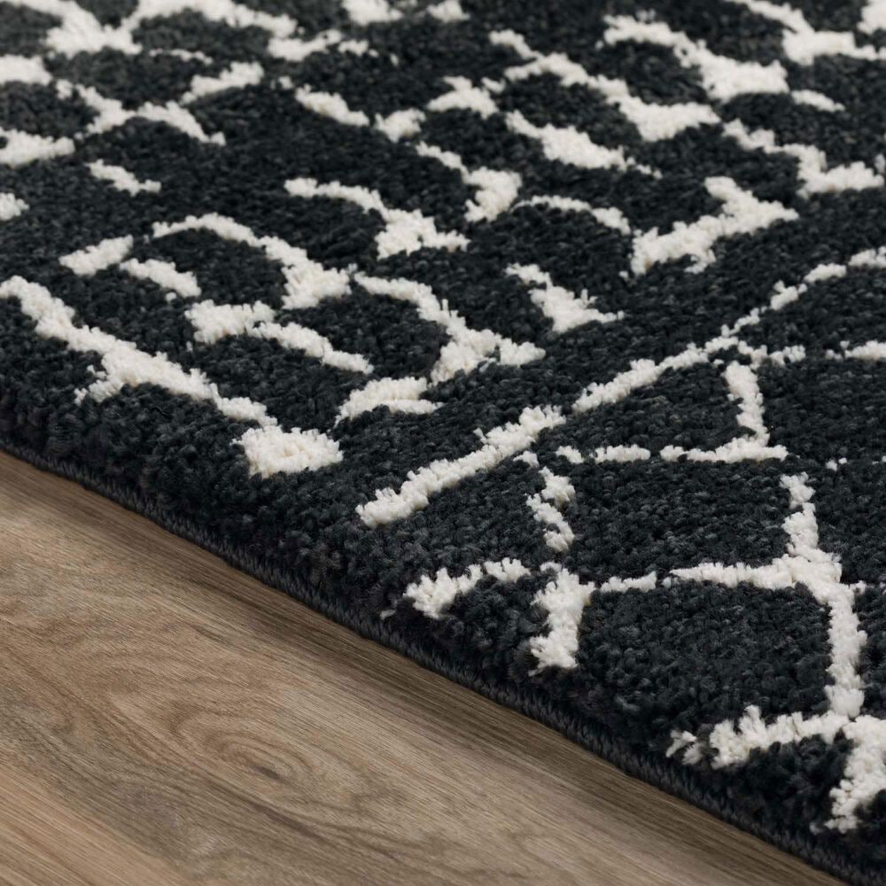 Dalyn Rug Company Marquee MQ2 5&#39;1&quot; x 7&#39;5&quot; Midnight and Ivory Area Rug, , large