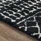 Dalyn Rug Company Marquee MQ2 5"1" x 7"5" Midnight and Ivory Area Rug, , large