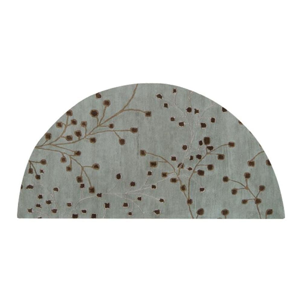 Surya Athena ATH-5058 2' x 4' Hearth Sage, Taupe and Dark Brown Area Rug, , large